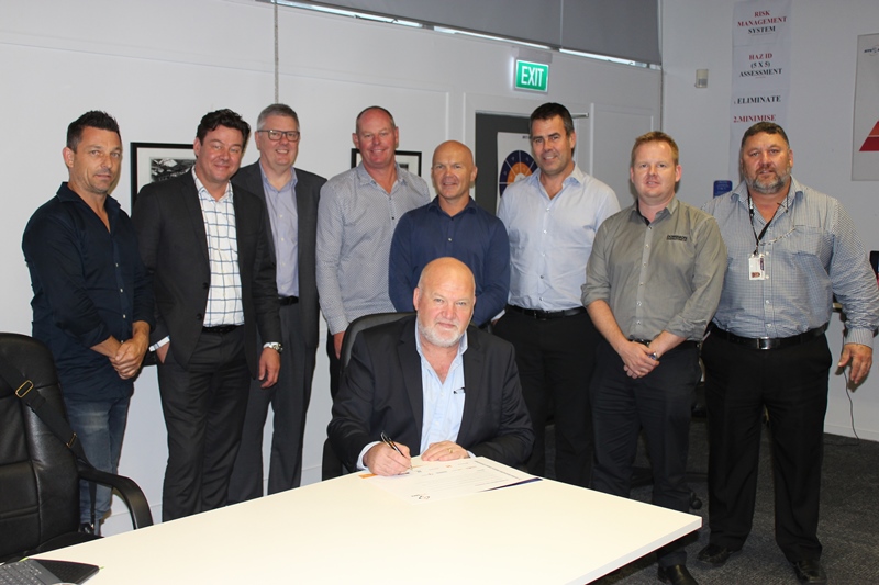 Health and Safety Agreement Signing 1