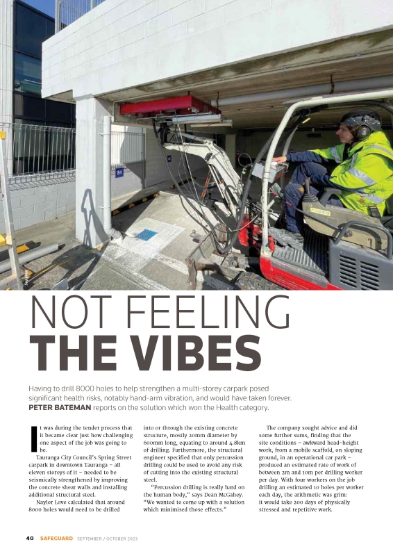 Safeguard Magazine - Naylor Love HAVs article_Page_1