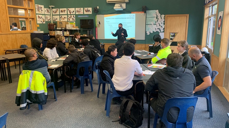 Site Safe at Wainuiomata HS (1)
