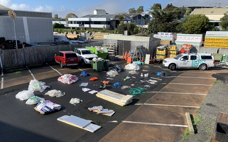 phase 2 plastic waste collection, Onehunga High School
